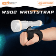 thumbnail image 6 of ORCATORCH WS02 Diving Flashlight Wrist Mount Glove Hands Free Dive Light Holder Universal Adjustable Wrist Strap, Scuba Accessories for ZD710 Technical Dive Light, 6 of 6