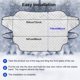 thumbnail image 5 of Dontodent - Cubierta para Parabrisas de Coche, Cubierta Plegable Universal Magnética para Coche Anti Frost, Snow, Ice, Rain & Sun - Protección para Parabrisas 146 x 102cm Kuyhfg Sin marca, 5 of 5
