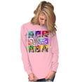 thumbnail image 4 of XOMG POP Party Like Popstar Album Women's Long Sleeve T Shirt Brisco Brands 2X, 4 of 6