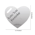 thumbnail image 3 of Valentine's Day Handheld Flower Wrapping Box, Heart Shaped Flower Tote,Floral Boxes for Valentine's Day Mother's Day,Flower Card Single Flower Bouquet Gift Box Wedding Anniversary Party Gifts, 3 of 7