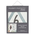 thumbnail image 2 of Modern Moments By Gerber Baby Boy Milestone Blanket & Frame Set, 2-Piece, Blue, 2 of 7