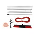 thumbnail image 1 of Pressure Washer Accessories,Water Fed Pole Kit Water Fed Brush Large Size Water Washing Extendable Cleaner Solar Panel Cleaning System, 1 of 8