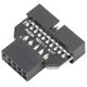 thumbnail image 2 of Adaptador de conector USB 2.0 de 9 pines a USB 3.0 de 19 pines, 2 of 10