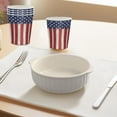 thumbnail image 6 of JoyMoreHome 4th of July Disposable Tableware Sets, Include 16Pcs 7Inch Plates, 9 Inch Plates, Cups and 20 Pcs Tissue for Veterans Independence Day, 6 of 6
