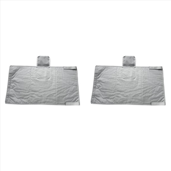 2X Toddler Airplane Travel Bed, Footrest Cushion Extender for Kids, Kids Essentials, Grey