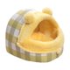 thumbnail image 2 of Cama para gatos de interior | Casa de gato plegable Cueva con alfombrilla de cojín de doble cara extraíble | Muebles para mascotas suaves y acogedores para gatos grandes y perros pequeños | Lavable, 2 of 6