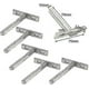 thumbnail image 5 of 6pcs Concealed Shelf Support Floating Shelf Brackets T Brackets Fixings Hardware For Any Type Of She, 5 of 5