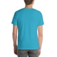 thumbnail image 6 of Unisex t-shirt (Heather Aqua, XS), 6 of 6