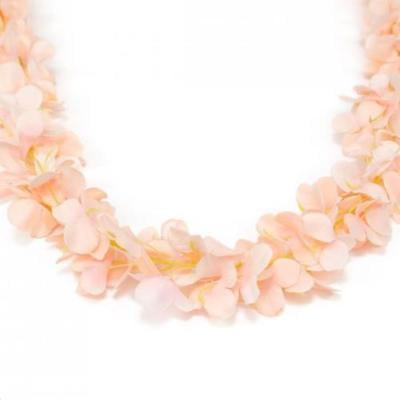 - 2 yd. Silk Hydrangea Strand Pink 10/pack