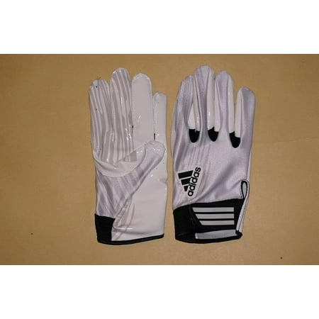 Adidas AdiZero Men's Football Receiver's Gloves - White/Gray - Walmart.com