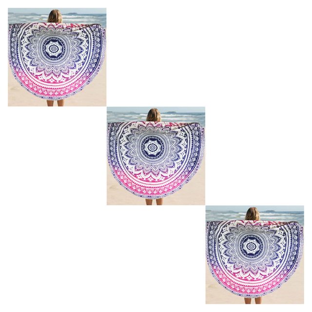 Naiovety Mantel de gasa de color Fader, toalla de playa, tapete Type1 NO1 Naiovety CBP010094