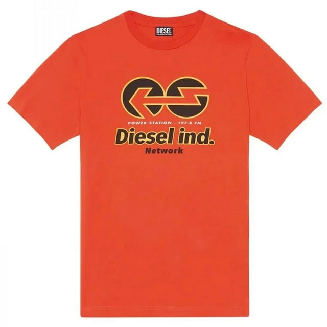 Diesel Adult Power Station Logo T-Shirt