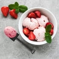 thumbnail image 6 of Vosarea 100pcs Disposable Shovel Spoons Black Plastic Ice Cream Scoops Dessert Tasting Spoons 4.72X1.18X0.12 in, 6 of 10