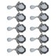 thumbnail image 2 of Sonducket 10 Unids Mujeres Flor Pin Breastpin Decoración Moda Broches Joyería Femenina para Citas Fiesta Presente Joyas Adornos Ropa, zapatos y accesorios Miscelánea Blanco oscuro Sonducket AP016485-02, 2 of 6