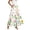 White, variant on Maxi Skirts for Women Floral Casual Comfort A line Summer Skirts Bohemian High Waist Flowy Skirt with Pockets