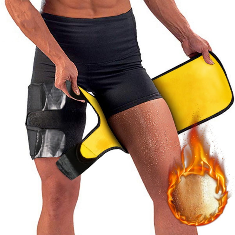 A Pair Neoprene Sweat Sauna Body Shaper Slimming Belts Arm Leg Thigh Fat Burner 