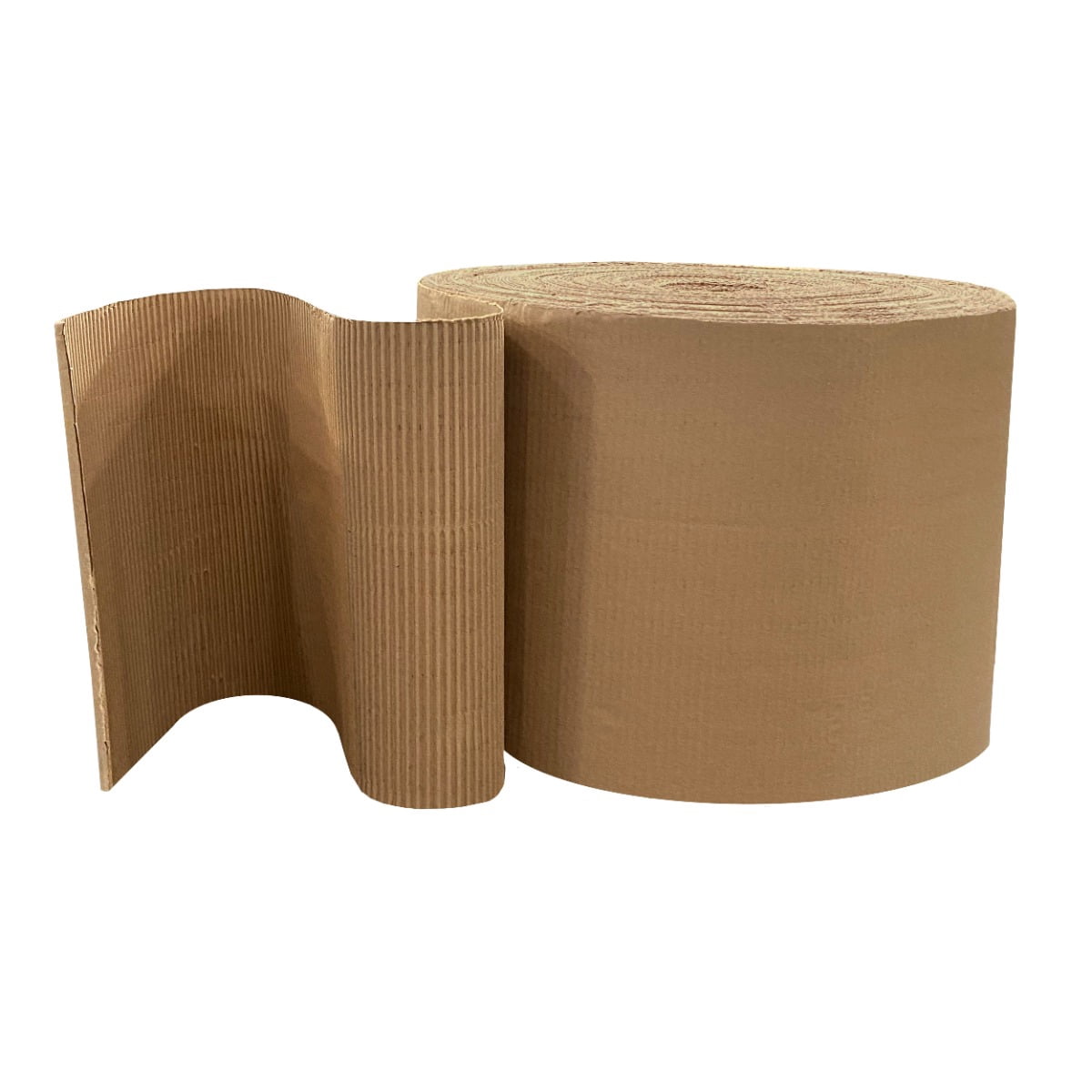 UOFFICE Corrugated Wrap 15" x 250 1/8" Thick B Flute, 4-Pack