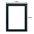 thumbnail image 2 of 3.5*5inches Modern Photo Frame Picture Frame Poster Frames Black White Oak, 2 of 5