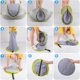 thumbnail image 4 of Cuna de bebé Carpa de playa plegable Cama de viaje para niños Piscina Pop-up Anti-UV Mosquitera portátil para 0-2 años JFHHH pequeña, 4 of 5