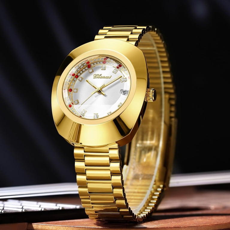 Luxury Couple Watches for Men Women Stainless Steel Dress  display picture 2