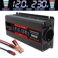 thumbnail image 2 of Power Inverter 1500W/2000W/2600W LCD Display DC 12V To AC 220 Solar 2 USB Car Transformer Convert Modified Sine Wave ,Wide Usage, 2 of 6
