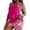 Hot Pink, variant on Women's Plus Size Two-Piece Bikini Set Split Swimsuit, Comfortable Swimwear for Beach, Pool, and Vacation, Ideal for Spring Break and Summer Activities Dark Blue 3XL