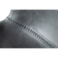 thumbnail image 5 of Limari Home Instone 18" Industrial Eco-Leather Dining Chairs in Gray (Set of 2), 5 of 5