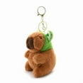 thumbnail image 2 of Cosplay Capybara Plush Keychain Backpack Pendant Cartoon Car Keyring Handbag Decoration Women Bag Decors Birthday Gift, 2 of 11