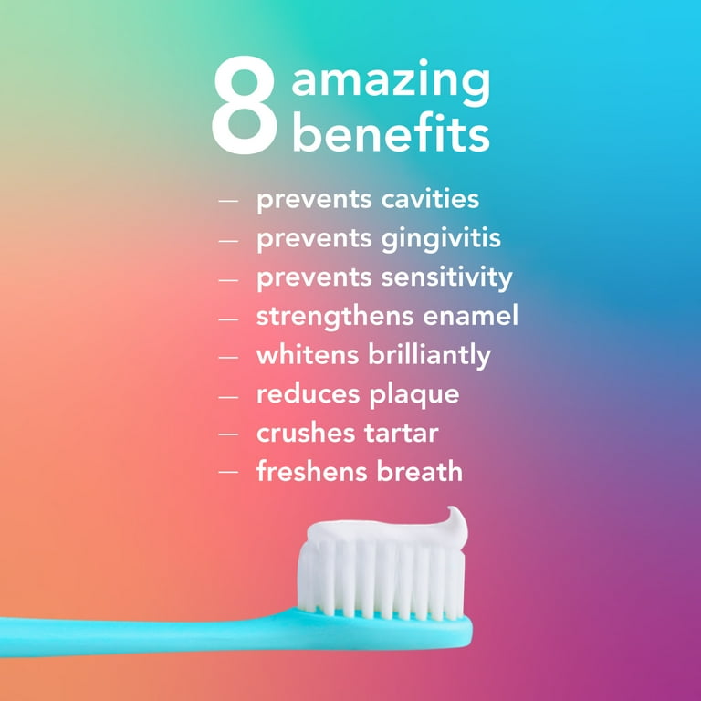Hello 8 in 1 Fluoride Toothpaste, Natural Mint Blend, Whitening