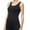 Noir, variante sur Hiiyo Débardeur en Coton à Encolure en U pour Femme, Estival, Décontracté, Ajusté, Sans Manches, Noir P