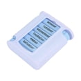 thumbnail image 4 of Estuche de píldoras diarias con dispensador de medicamentos de compartimentos pequeños para suplementos, 4 of 8