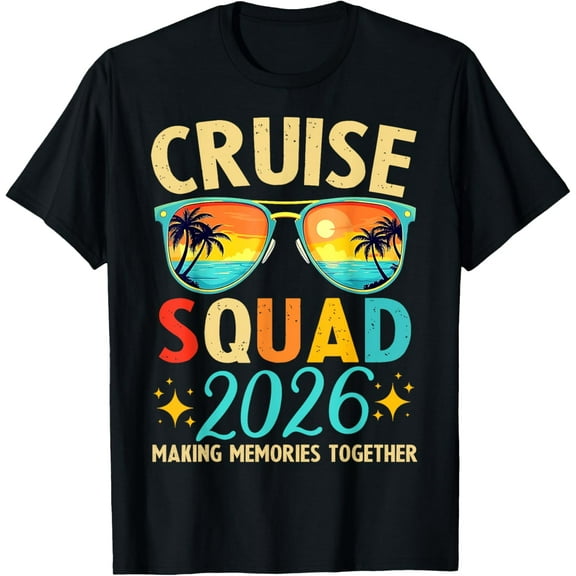 Playful Comfort Tee - Cruise Squad 2026 Summer Vacation Group Family Matching T-Shirt