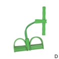 thumbnail image 1 of Tension Rope 4 Tube Puller Pedal Ankle Abdominal Exerciser Fitness Elastic R1I7, 1 of 9
