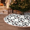 thumbnail image 5 of Sikiie Happy Football Nativity Christmas Tree Skirt, Jesus Christian Winter Holiday Tree Mat Decoration(30-48IN)30", 5 of 6