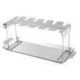 thumbnail image 1 of Mosiee Foldable Stainless Steel Chicken Leg Rack For Grill & Cooking - Easy To Clean!, 1 of 8