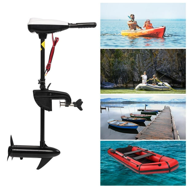 UBesGoo 55 lb Thrust Transom Mounted Saltwater Electric Trolling Motor