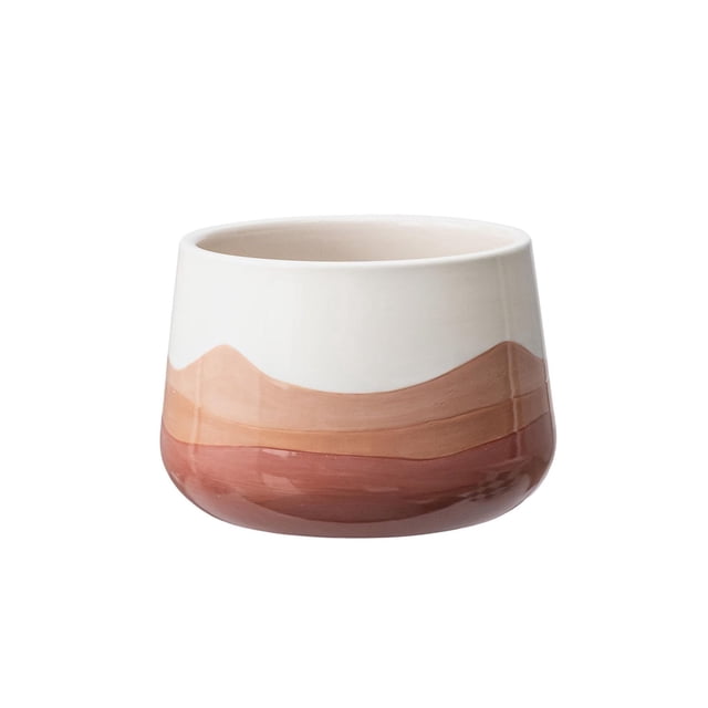 Mainstays 8 inch Red Omber Planter