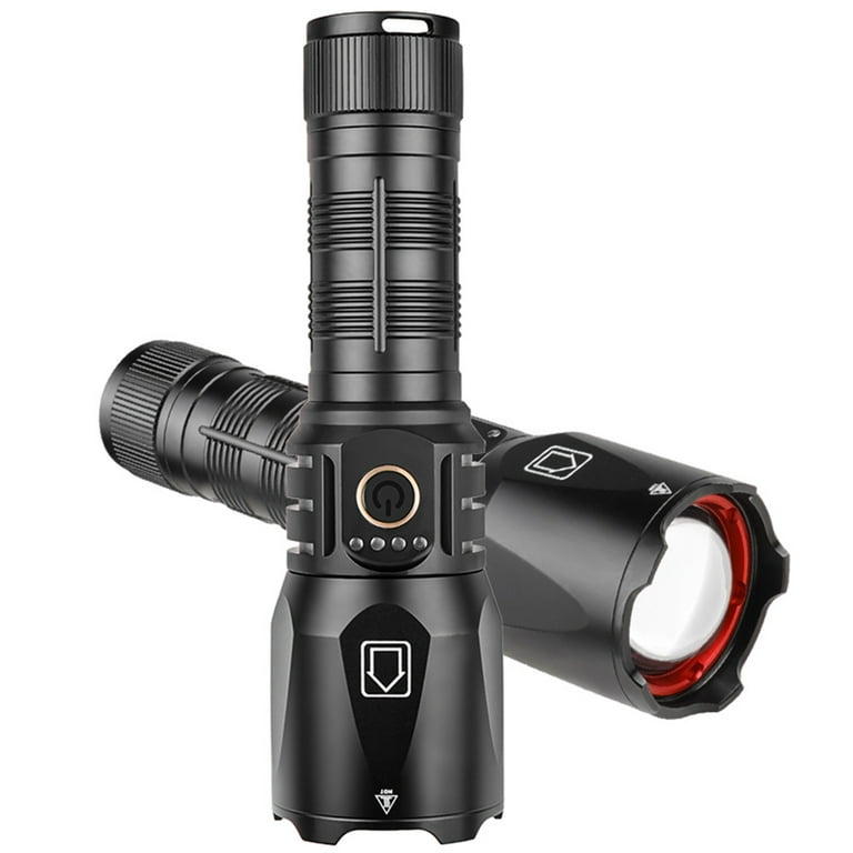 Laighter Flashlight, 120000 High Lumens Rechargeable Flashlights