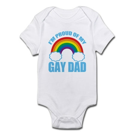 

CafePress - Gay Dad Infant Bodysuit - Baby Light Bodysuit