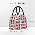 thumbnail image 2 of KLL Sweet Red Fruit for Insulated Lunch Bag- Leakproof Cooler Tote Bag Organizer for Women & Men - Reusable Lunch Box for Office Picnic Hiking Beach-One Size, 2 of 6