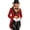 Red, variant on Aislor Women Magician Cosplay Tailcoat Jacket Halloween Performance Fancy Dress up Outfits Gold L