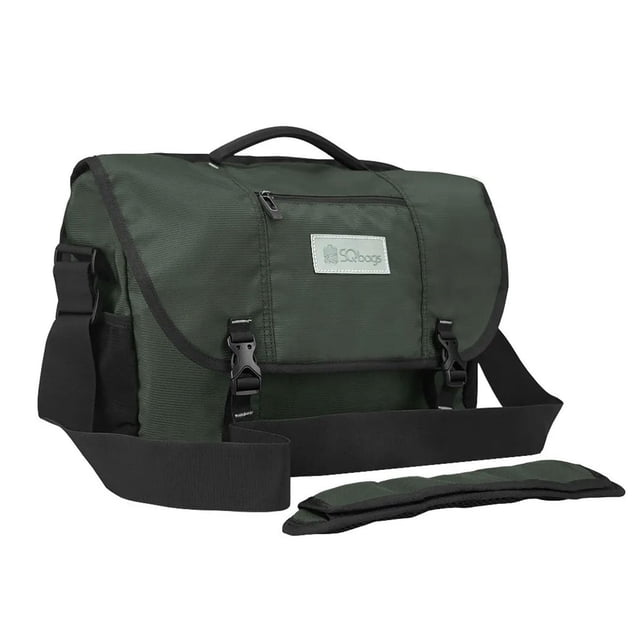 Mochila Mensajera para Laptop Gris