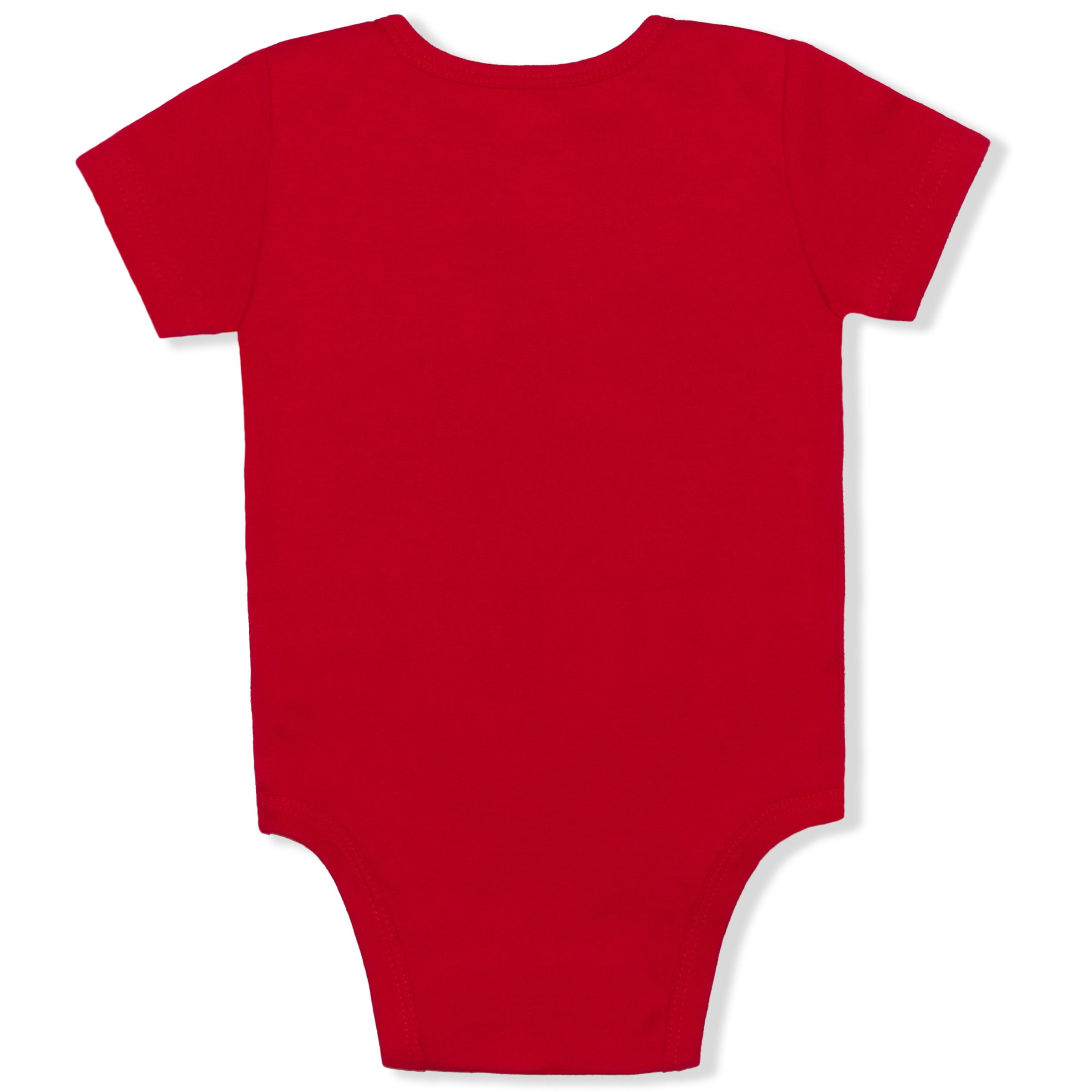 Disney Boy's 5-Pack Mickey Mouse Short Sleeve Bodysuit Onesies