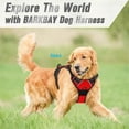 thumbnail image 3 of Dog Collars Harness Big Vests Leash Pet Shop Everything for Dogs Leather Puppy Accessories Medium Small Set, 3 of 6