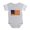 Heather Grey, variant on CafePress - 76 FLAG WORN - Cute Infant Baby Football Bodysuit