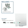 thumbnail image 5 of Audio-Visual Direct Frosted Glass Dry-Erase Board Set - 36" x 48" Inches - (Non-Magnetic), 5 of 10