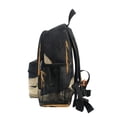 thumbnail image 4 of FORMRS School Backpack with Front Zippered Pocket 12" Student Travel Daypack, Retro Halloween Cat, 4 of 6
