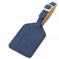 thumbnail image 2 of GASTROPOD 2026 New Faux Leather Solid Color Luggage Tag Travel Suitcase Id Address Baggage Label,Deep Blue for Travel,Luggage Identification,Business Trips,Vacations,Airport Use., 2 of 7