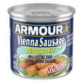 thumbnail image 2 of (2 pack) Armour Star Reduced Fat Vienna Sausage, 6g protein Per Serving, Canned Sausage, 4.6 oz. Can, 2 of 7