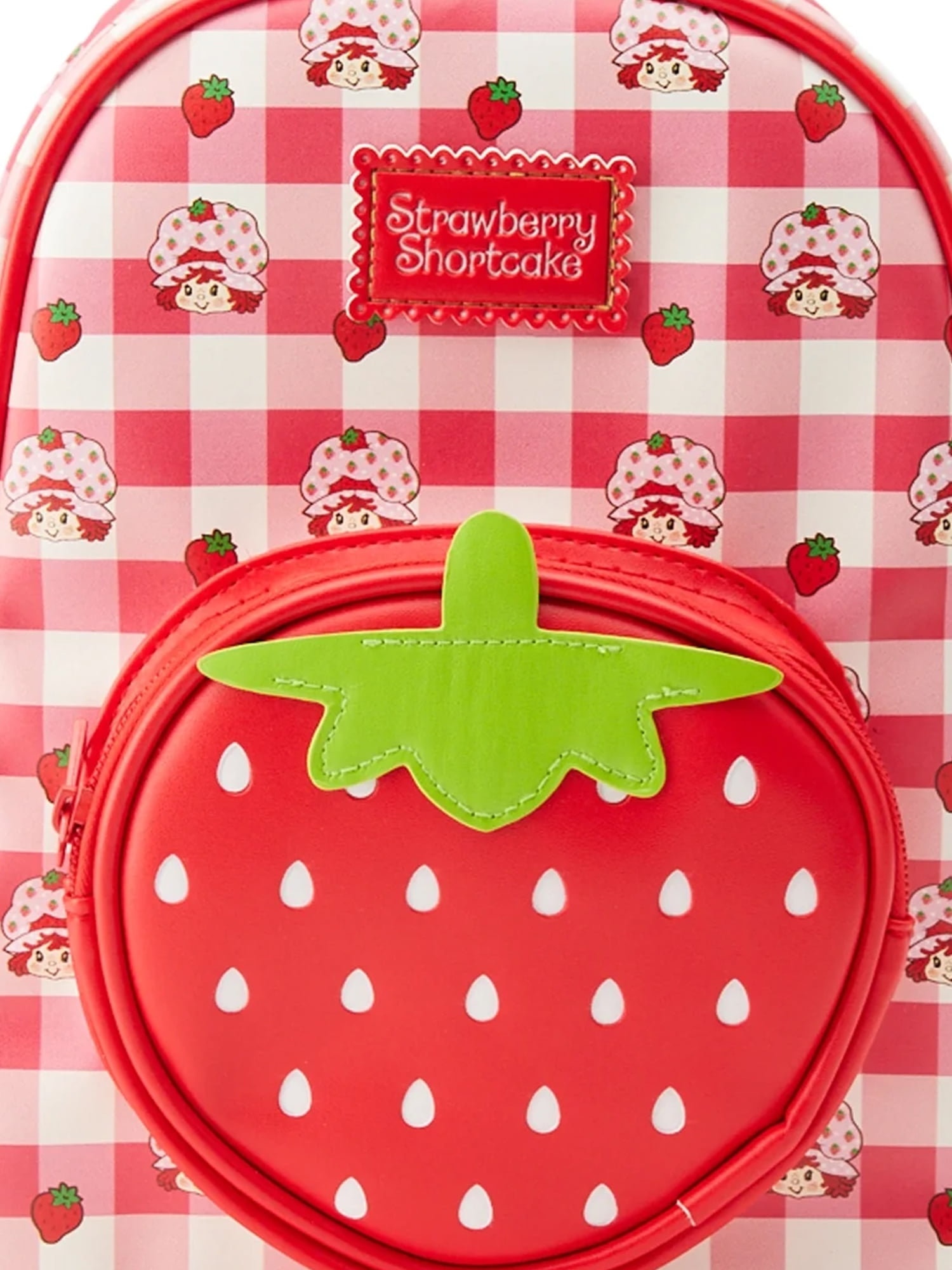 Strawberry Shortcake Women’s Berry Heads Everywhere Mini Backpack with 7” Laptop Sleeve